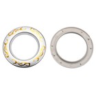 Curtain Grommets Plastic Drapery Eyelet Rings For Window Curtain Rod 12pcs