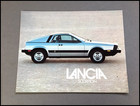 1977 Lancia Scorpion Vintage 1-page Car Brochure Leaflet Fact Card