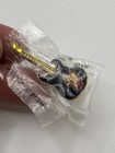 The Rolling Stones Guitar Vintage Pin Band Pinback Six Flags Orig 1970s Sealed 