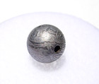 2 03 Grams   muonionalusta Iron Meteorite   etched Jewelry Bead   sweden Fall   coa