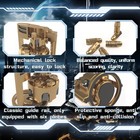 Bullet Dice Set Of 7 Metal Dice With Spinning Revolver Cylinder Case For D d Rpg