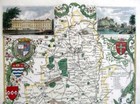 Nottingham Nottinghamshire By Thomas Moule C1840 Genuine Antique Engraved Map