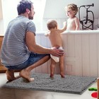 35 x23  - Soft Cozy Plush Chenille Bath Mat Highly Absorbent Bathroom Rug
