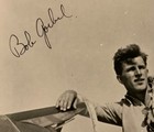 Wwii Fighter Pilot Double Ace Robert Goebel Signed Photo 31st Fighter Group