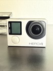 Gopro Hero4 Silver Action Camera Compact Hd - Working W  Battery   Case