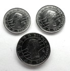 Venezuela 10-50-100 Bolivares 2016 Lot Of 3 Unc Coins  Bb13
