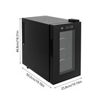 8-bottle Wine Cooler Refrigerator 110v Freestanding For Home Bar Wine Fridge