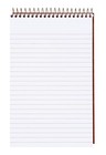  Gold Fibre Retro Writing Pad  Red Cover  White Paper  5 Junior Legal  5  X 8  