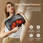 Shiatsu Back Neck And Shoulder Massager With Heat Deep Kneading Cushion Pillow