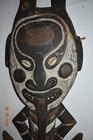 Papua New Guinea Spirit Figure Hook  Shell Eyes  27  1900s