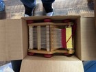 Bon Hop Tabletop Wooden Hand Loom Weaving Loom Box Included For Fabric Tapestry
