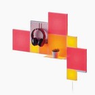 Nanoleaf Blocks Combo Xl Smart Light Smarter Kit W  Shelf   9 Panels
