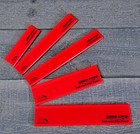 5 Pc Red Knife Edge Guard Set Knife Guards Knife Sleeve Knife Protector Sheath
