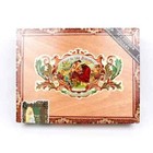 Flor De Las Antillas Toro Empty Wood Cigar Box 9  X 7  X 2 