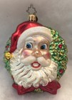 Rare Christopher Radko 2003 Mr    Mrs  Santa Claus  4 5   Glass Ornament  Mint