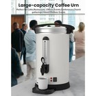 12 14 18l Coffee Urn Commercial Electric Coffee Maker Kitchen Hot Water Tea 1pc