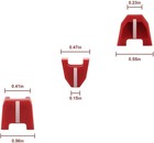 42-38-0017 No Mar Tip For Milwaukee M18 2746-20 Brad Nailer  18ga Set Of 12 