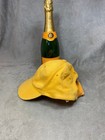 Rare Vintage Collector Cap In Orange Champagne Cotton Veuve Clicquot