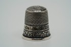 Antique Sterling Silver Simons Bros Thimble Really Old No Holes Jb33