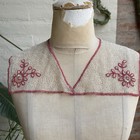 Delicate Vintage Beaded Collar Romantic Sweet Feminine Art Deco Era