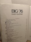 Big  76 Easy Guitar Songbook   70s Hits   Classics Sheet Music Vintage 1976 Pb