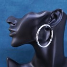 2   Sterling Silver Hammered Textured Earrings  925 Bold Huge Hoops Studs