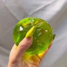 Green Apple Squishy Stress Ball Slow Rebound Fidget Sensory Toy Adhd Autism