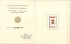 Canal Zoneboy Scout Fdc With Multi-color Insert With Mint Stamp