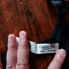 Vintage Christian Dior Intimates Black Demi Bra 34c Underwire Deadstock Nwt