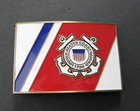 Us Coast Guard Uscg Belt Buckle 3 2 Inches Metal Enamel