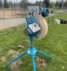Jugs Bp1 Baseball Pitching Machine W  Tripod Stand 70 Mph Corded Portable