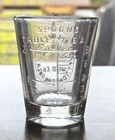 Compliments Of Herb-o-tone Med  Co  Ft  Towson  Okla  Dose Glass