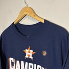 Houston Astros Xl 2017 World Series Champion Men s Navy T-shirt New Mlb