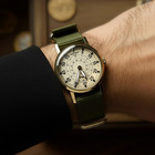 Vintage Zim  aviator  Watch 34mm - Rare 1970s Ussr Pilot Dial - Aviation Style