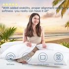 Best Breathable Queen Bed Pillows Set Of 2 Medium Support Down Alternative  New