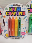Bath Crayons Lot Of 4 Non Toxic Washable 4 Pack Bath Toy Multicolor Drawing