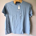 Polo Ralph Lauren Mens Xxl Mod Blue Heather Script Logo Classic Fit T-shirt Nwt