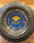 Vintage Goodyear Tire Glass Rubber Wheel Ashtray Ann Arbor Tire Co Main Street