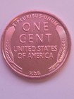 1 Oz  999 Fine Copper Round - Rare 1909 S Lincoln Wheat Penny Cent  in Capsule 
