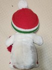 Russ  Snowman W Hat Vintage Plush 11-inch Name Snowflake