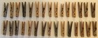 Lot Of 90 Vintage Wood Clothes Pins With Springs Clothespins Wooden
