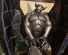 Walt Disney Fantasia Chernabog Stained Glass Lamp  Functions  Le 1000