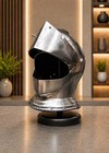 Handcrafted Medieval Close Helmet Steel Knight Armor Full Face Gothic Helmet