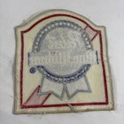 Vintage Large Rounded Top Pabst Blue Ribbon Beer Patch