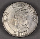 1935 Honduras Silver Lempira Lustrous
