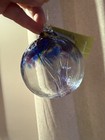 Kitras Art Glass 3    Tree Of Knowledge Ball Garden Home Decor Rare Find