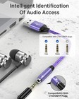 Usb To 3 5mm Jack Audio Adapter  Usb To Aux Cable External Stereo Sound Card    