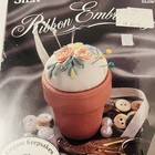 Bucilla Ribbon Embroidery Kit 2 X 1 25    Garden Glory Pin Cushion New Vintage
