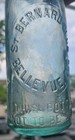 Rare Delaware Pre Pro Beer Bottle St  Bernard Club Bellevue  Del 