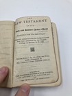 L918 War Council Antique New Testament Pocket Douay U s  Army Navy Cloth Cover